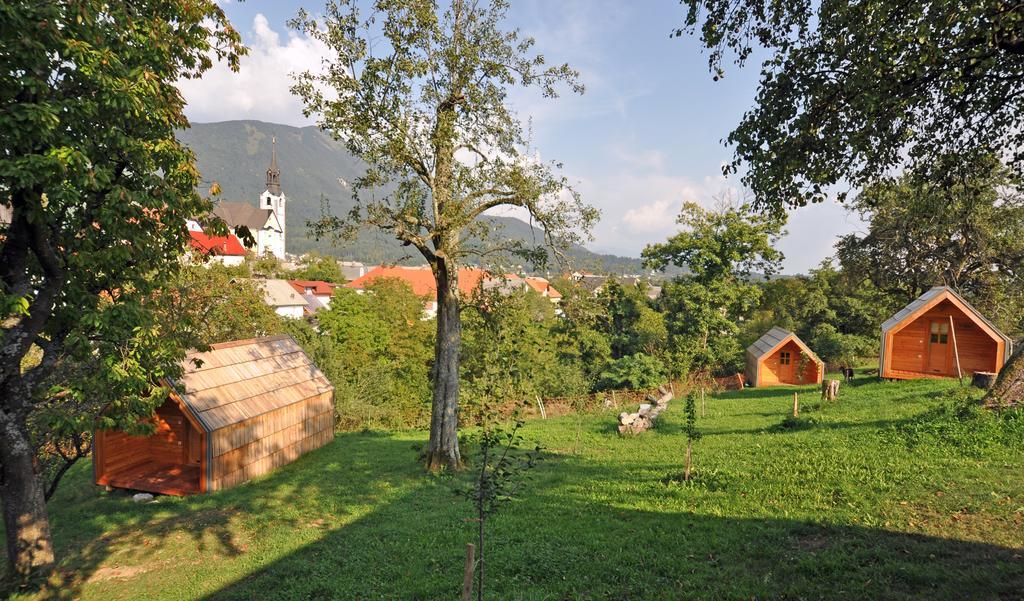 Glamping Organic Farm Slibar Villa Trzic Exterior photo